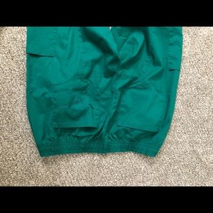 Jaanuu Moto Pant Medium Hunter Green Scrub Pants